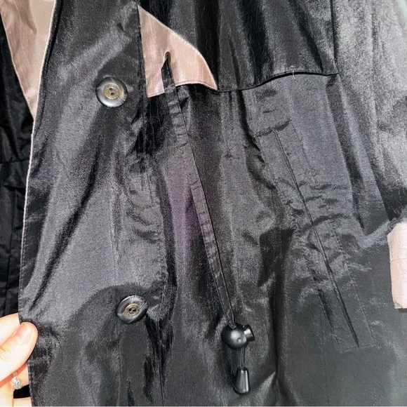 Totes Rainwear Vintage Women’s Trench Raincoat, Size 12P - Picture 7 of 10